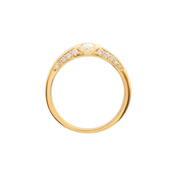 Nhẫn cưới nam Kim cương Vàng 18K